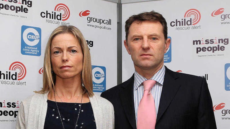Kate and Gerry McCann, whose decision to shut down their Twitter account because of vicious online abuse has been criticised by the mother of snatched toddler Ben Needham. Picture by Gareth Fuller, Press Association