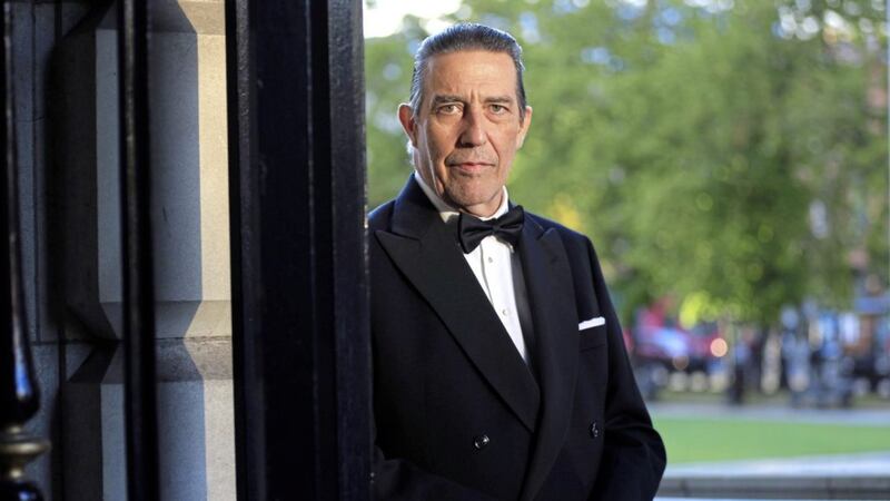 Ciaran Hinds, the winner of the Lifetime Achievement Award at the Ulster Tatler Awards at Belfast City Hall. Picture by Stephen Davison/ Pacemaker 