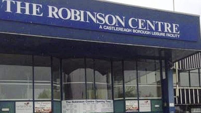 The old Robinson Centre on Montgomery Road was named after Peter Robinson in the 1980s 