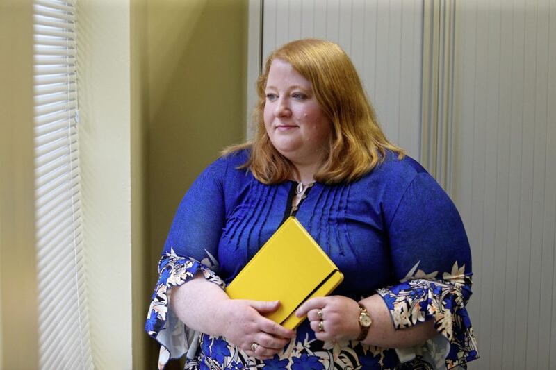 Alliance leader Naomi Long was among those who received online abuse from one of the Twitter profiles under investigation. Picture by Mal McCann 