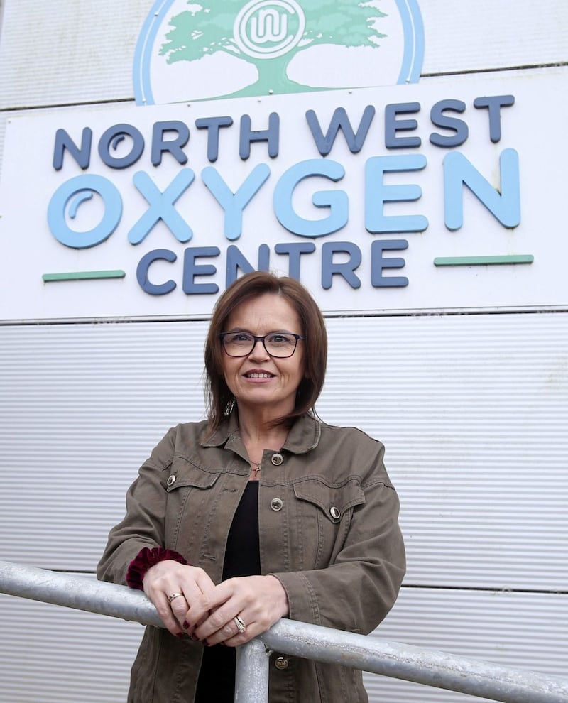 Venita Nestor of the North West Oxygen Centre, Carrickmore, Co Tyrone. Picture by Mal McCann. 