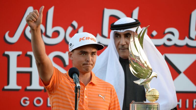 Rickie Fowler after winning the Abu Dhabi Championship last month <br />Picture by PA&nbsp;