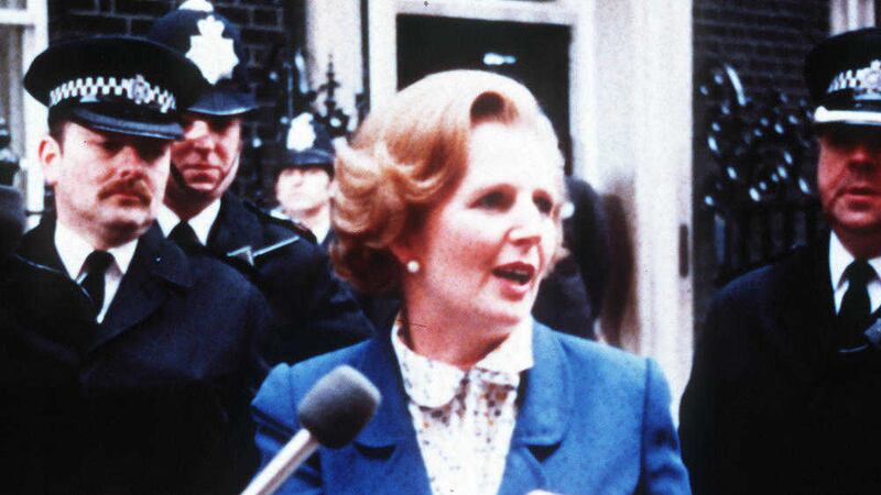 Former British prime minister Margaret Thatcher 