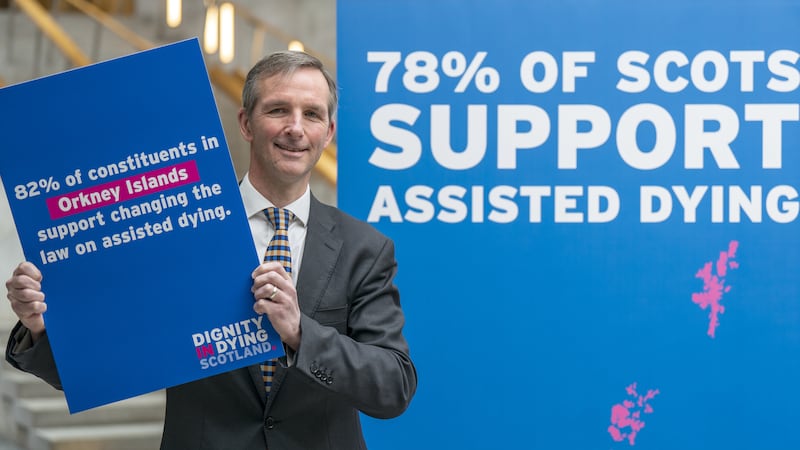 Liberal Democrat MSP Liam McArthur’s Bill would permit assisted dying for terminally ill people in Scotland