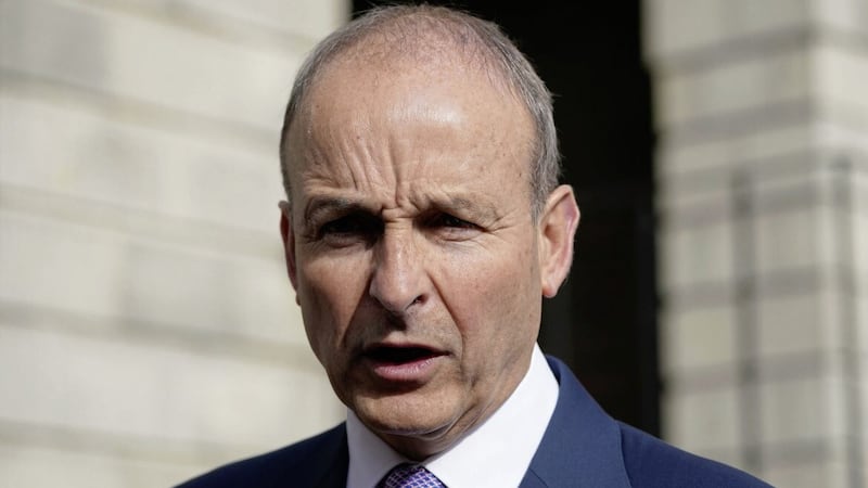 Ireland’s premier Micheál Martin has said there cannot be direct rule from Westminster. Photo: Brian Lawless/PA Wire.