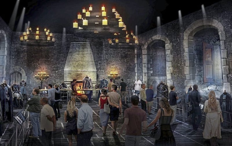 The great hall of Winterfell will form the centre piece of the new Game of Thrones legacy tour 