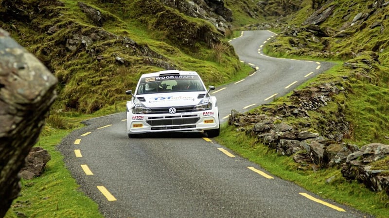 2023 Rally of the Lakes winners Callum Devine and Noel O&rsquo;Sullivan. Pic: D Harrigan Images 