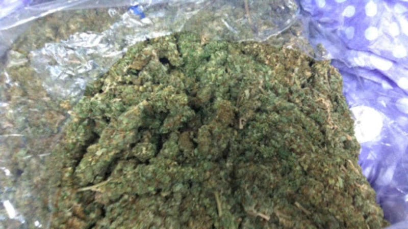 Cannabis worth &pound;400,000 was seized in Belfast and Antrim 
