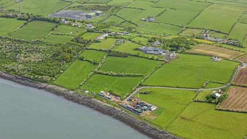 Site of the proposed Islandmagee gas storage facility 