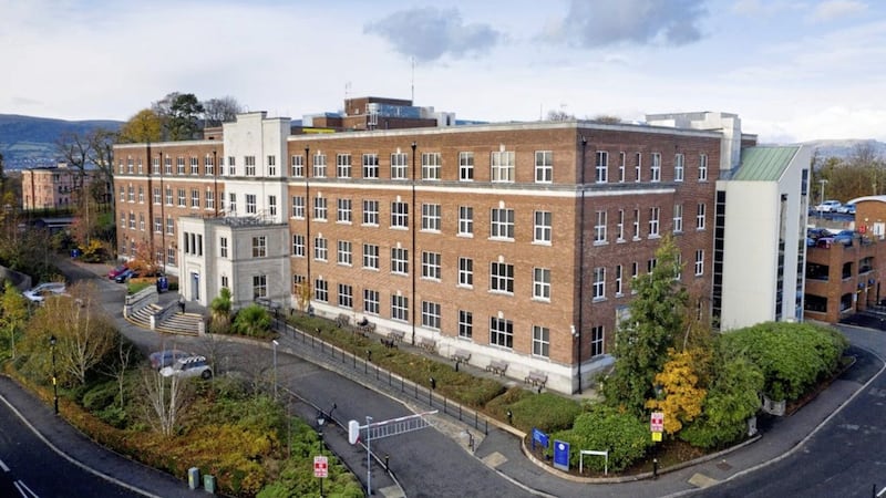 The Danesfort building in south Belfast has gone up for sale 