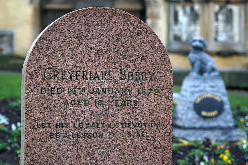Greyfriars Bobby grave
