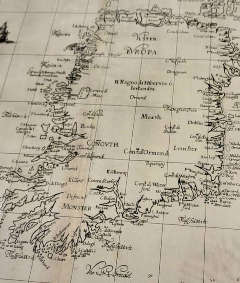 A map in the Bonar Law Collection.