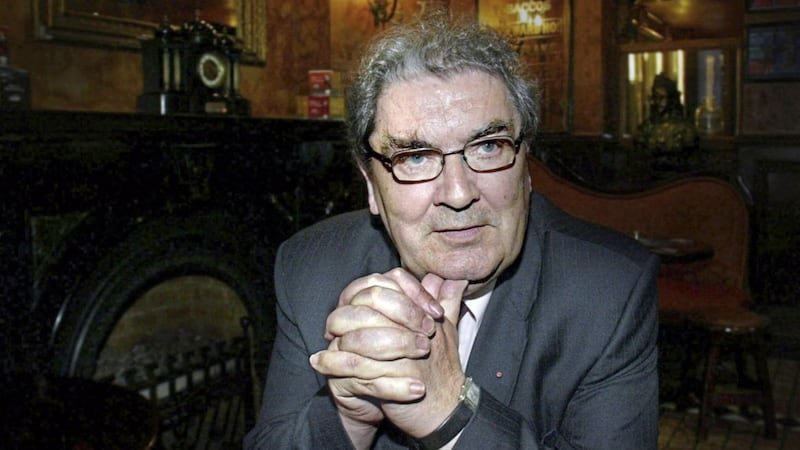 John Hume in his home city of Derry in 2004. Picture by Margaret McLaughlin 