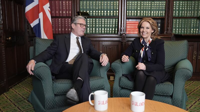 Labour leader Sir Keir Starmer with former Conservative MP Natalie Elphicke