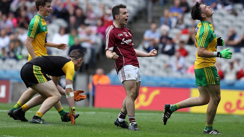 Galway were more ruthless than Donegal in front of goal at Croke Park<br />Picture by Philip Wlash &nbsp;
