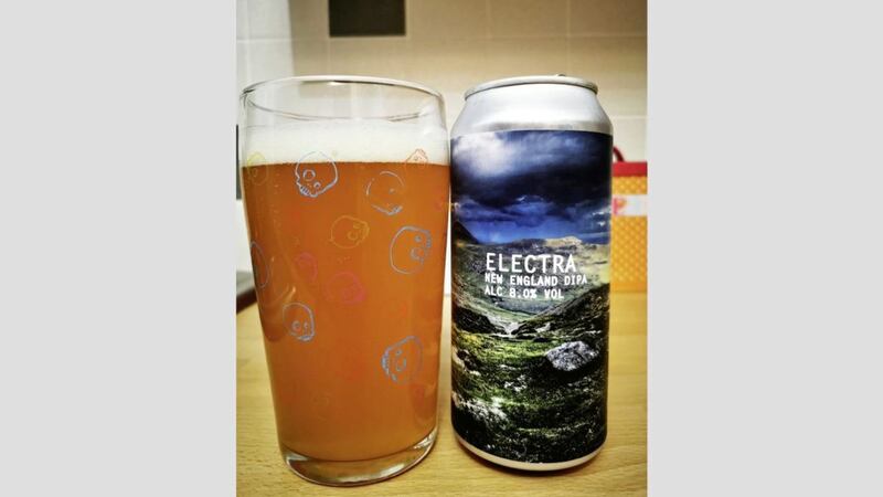 Electra, a double IPA which clocks in at 8 per cent 