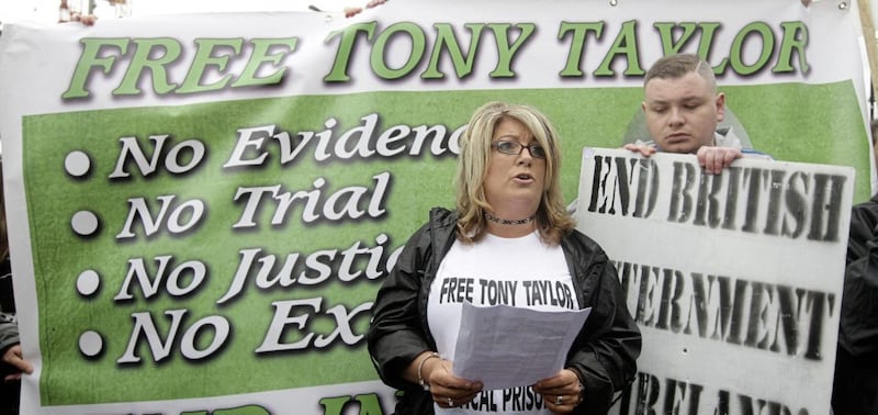 Lorraine Taylor has campaigned for her husband&#39;s release from prison 