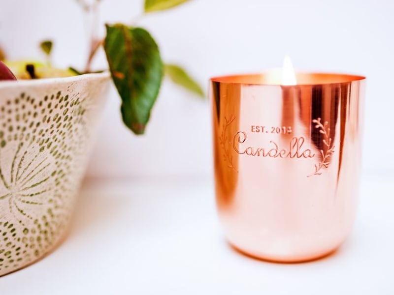 These soy scented candles are handcrafted in Kildare.&nbsp;