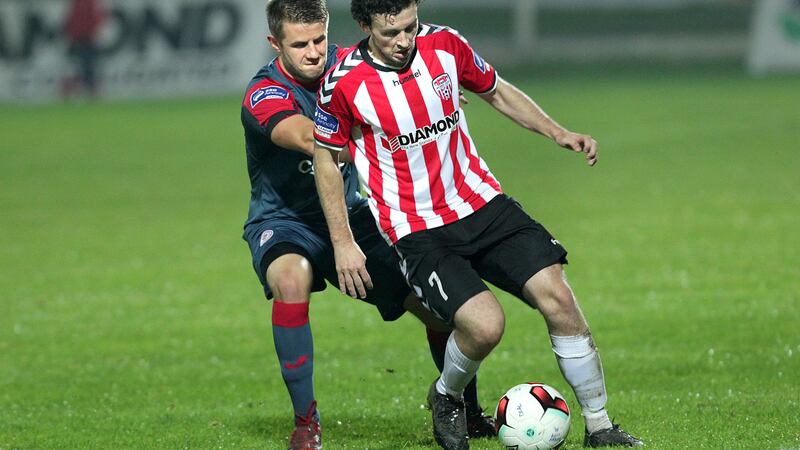 Injury looks like keeping Barry McNamee out of Derry's visit to Cork on Friday