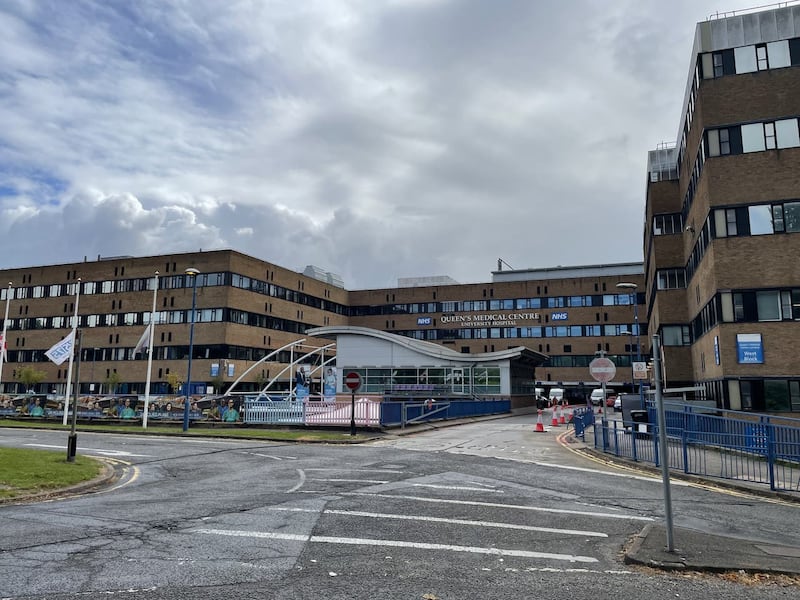 NUHT runs three sites in Nottingham, including the Queen's Medical Centre (Callum Parke/PA)