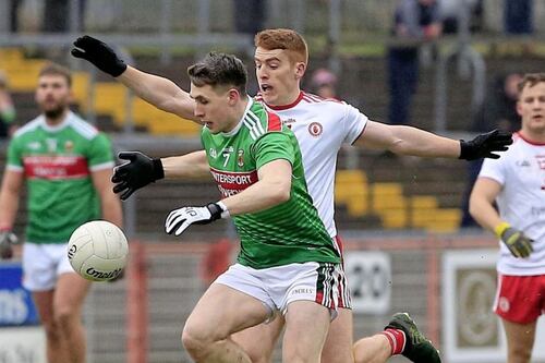 Mayo’s Paddy Durcan suffers cruciate ligament injury in win over Cavan
