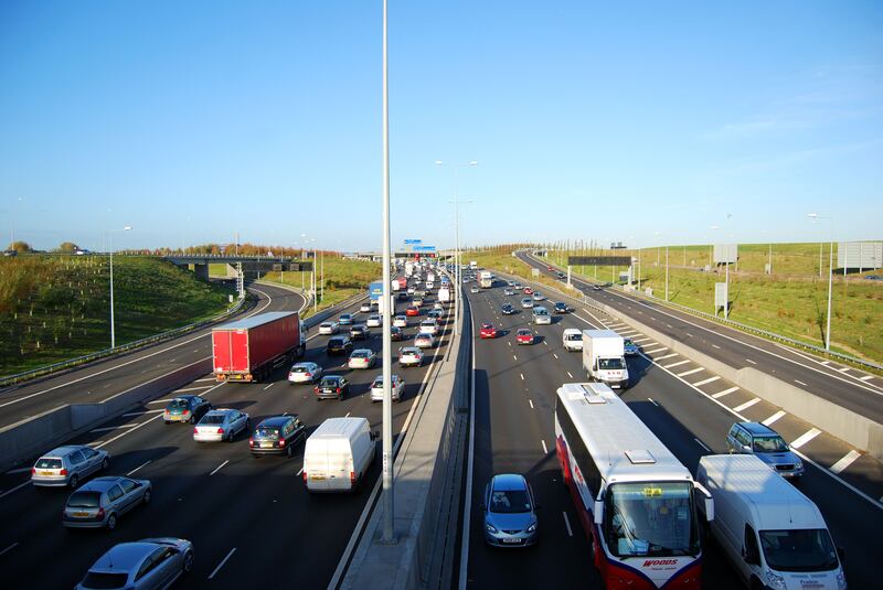 The busiest route is expected to be the western section of the M25