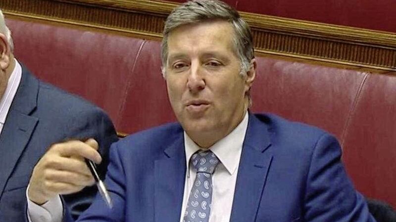 DUP MP Paul Girvan is being investigated after asking local businesses in his constituency to consider donating to a food bank using Westminster stationery 