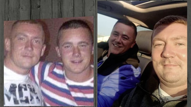 Ann Crossan wrote on Facebook next to pictures of the two friends together: `Really can&#39;t take this in at all 2 brothers who were unseparable are now back together again, heartbreaking. Mark Hall Warren Crossan rip boys use will be forever missed and loved always.&#39; 