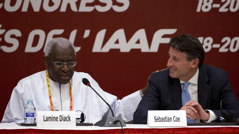 Former IAAF president Lamine Diack has been suspended from the International Olympic Committee&nbsp;