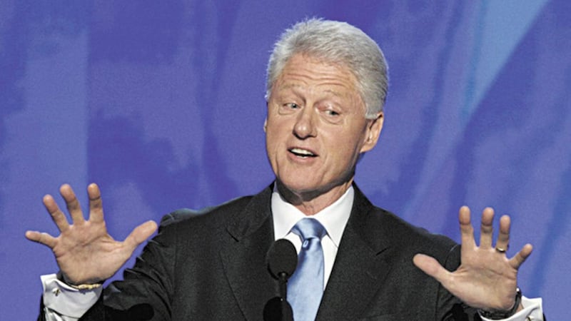 President Bill Clinton&#39;s election in 1992 caused some concerns in the NIO. File picture by Ron Edmonds, Associated Press 
