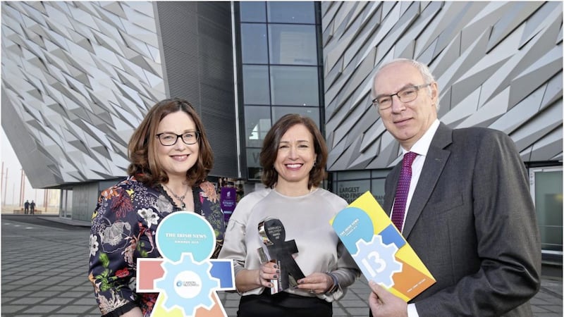 Carson McDowell partners (from left) Orlagh O&rsquo;Neill, Neasa Quigley and Michael Johnston 