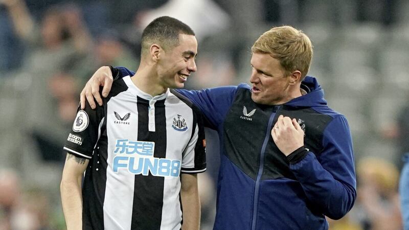 Newcastle United&#39;s Miguel Almiron is a player transformed under manager Eddie Howe. 