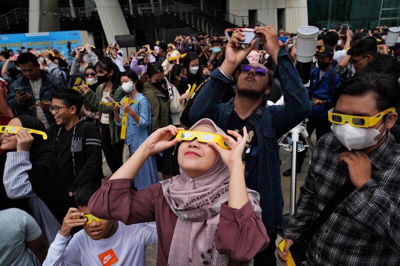 Indonesia Hybrid Solar Eclipse