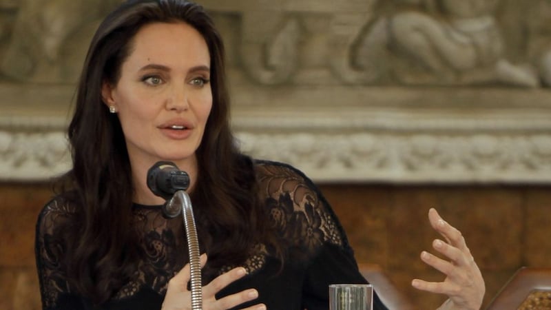 Angelina Jolie hopes her film will raise awareness of children living in war zones