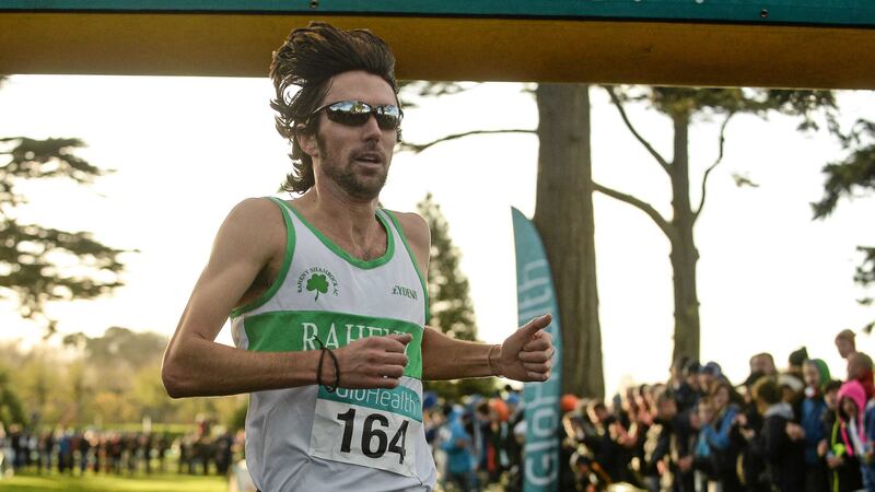 Mick Clohisey won&nbsp;the men's senior event at the National Cross Country Championships in Dublin
