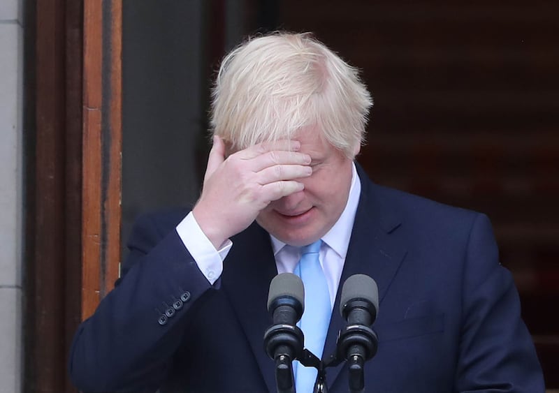 Boris Johnson told media in Dublin today that he wanted the UK to leave the EU with a deal instead of crashing out&nbsp;