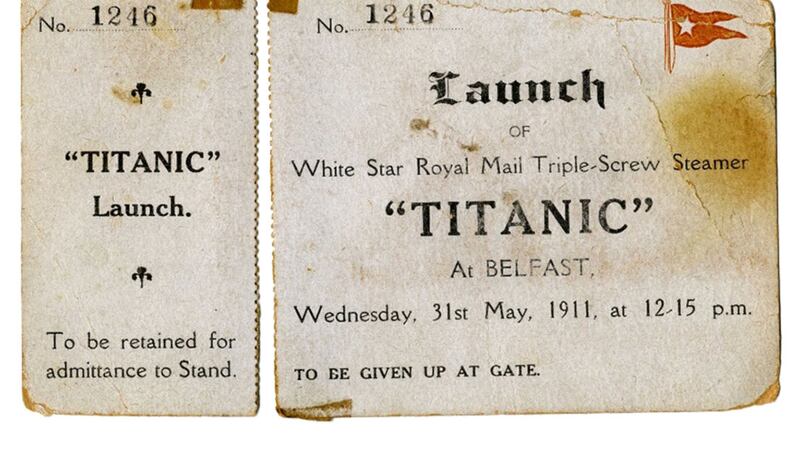 The Titanic ticket could sell for &pound;25,000&nbsp;