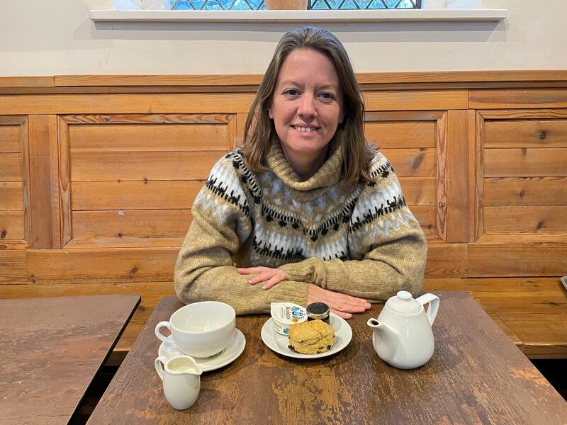 Sarah Merker completed a decade-long project to sample a scone at every possible National Trust location earlier this year