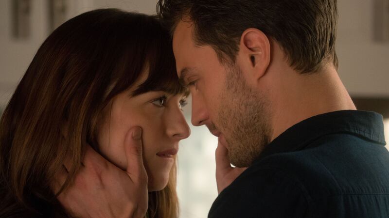 The third Fifty Shades film is due out in 2018.