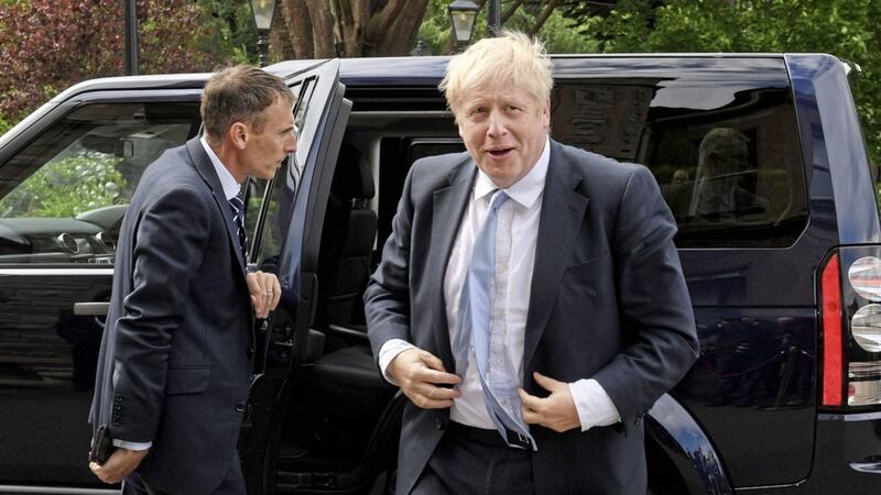 Prime Minister Boris Johnson talked about moving the higher rate tax threshold from &pound;40,000 to &pound;80,000 