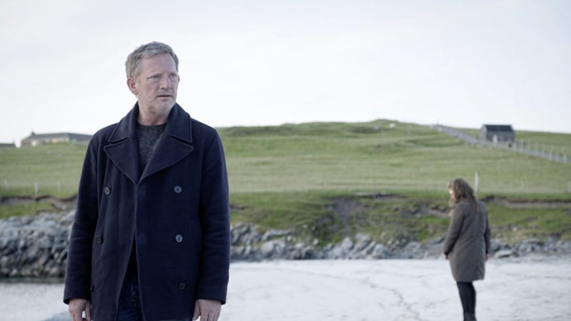 Douglas Henshall and Alison O&#39;Donnell in Shetland, series five of which starts next week 