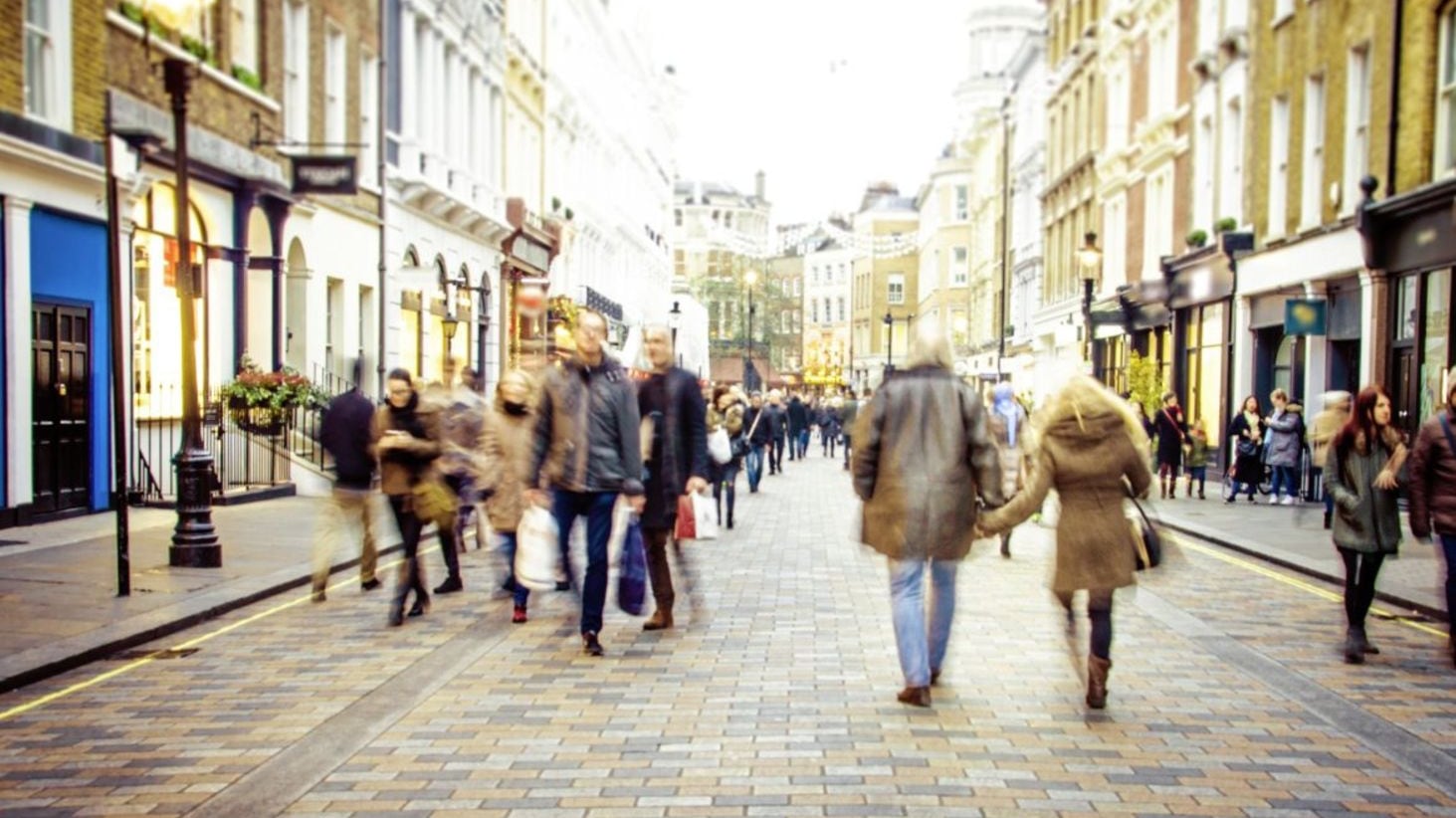 October saw another decline in the number of people out shopping in Northern Ireland