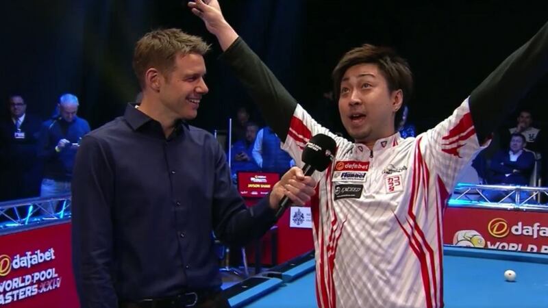 This Japanese pool player's post-game interview will absolutely baffle you