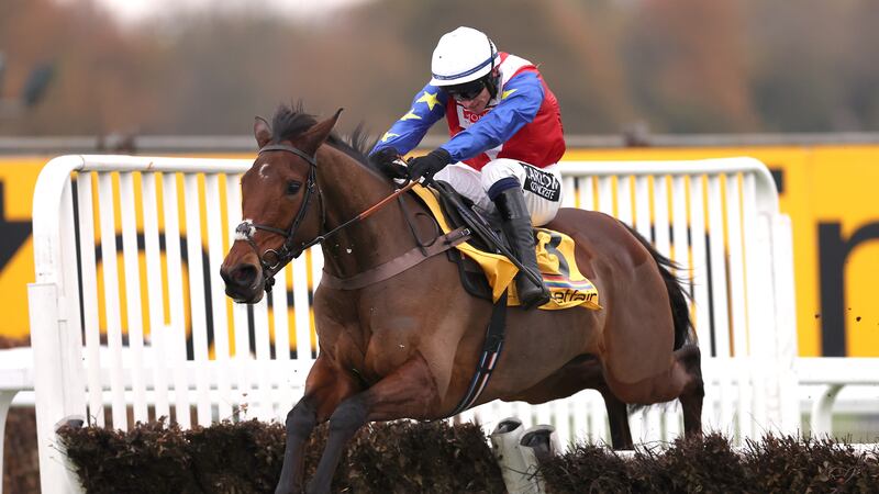 Love Envoi lost out to Honeysuckle at Cheltenham but can claim victory in the Mares’ Champion Hurdle at Punchestown