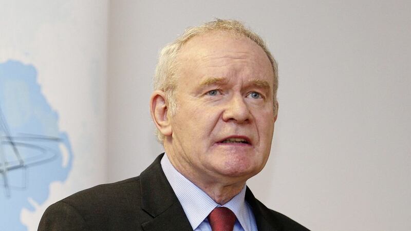 Deputy First Minister Martin McGuinness. Picture Mal McCann
