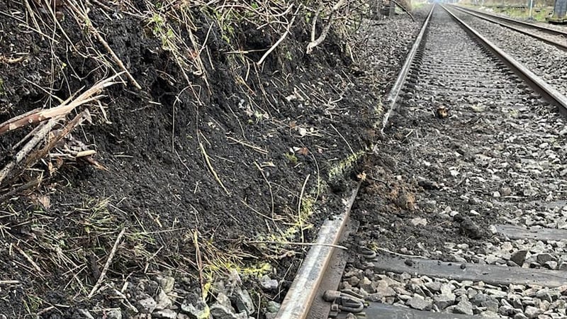 Tens of thousands of train passengers suffered severe disruption as repairs were carried out following a landslip on one of the UK’s busiest rail routes