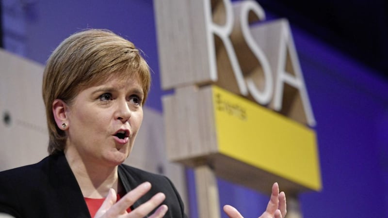 During First Minister&#39;s Questions, Ms Sturgeon condemned the attack and said that Scotland must be united in stamping out all forms of bigotry 
