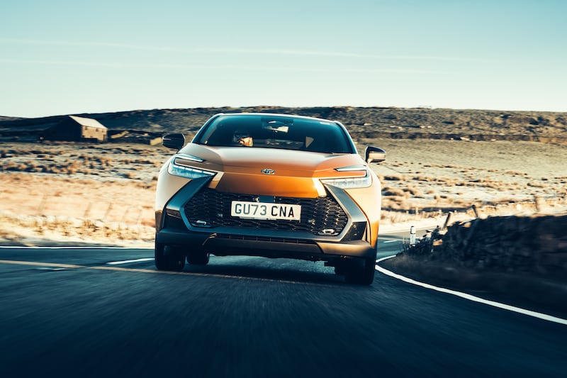 The C-HR feels quiet and refined