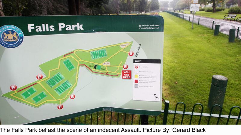 The 16-year-old was believed to have been walking home to the Turf Lodge area when he was attacked by a man close to Falls Park in west Belfast&nbsp;