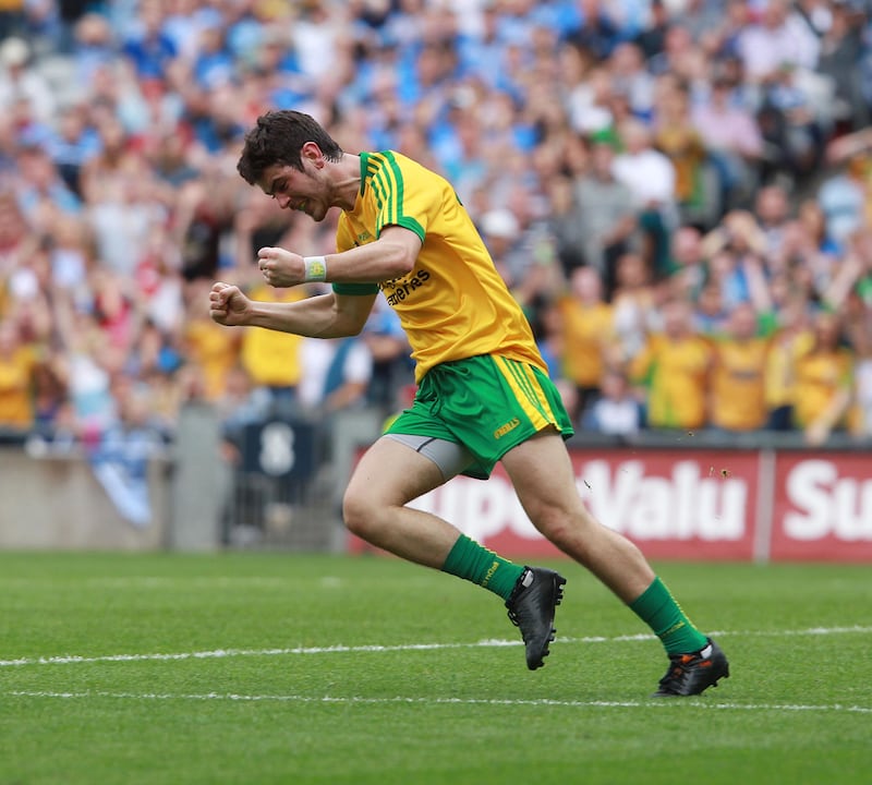 Two Ryan McHugh majors helped Donegal to a famous victory over Dublin in 2014&nbsp;&nbsp;